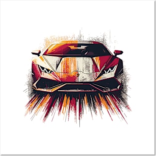 Lamborghini huracan Posters and Art